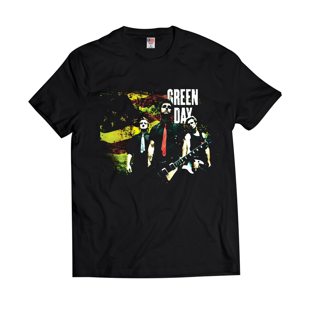 KAOS BAND - GREEN DAY AMERICAN FLAG | KAOS VINTAGE | KAOS BOOTLEG | KAOS GREEN DAY | T-SHIRT BAND