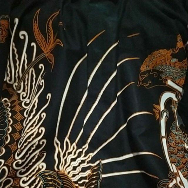 Batik Solo Kemeja Batik Pria Lengan Panjang Lapis Furing Peksi Murai Rafanda Premium Atasan Modern