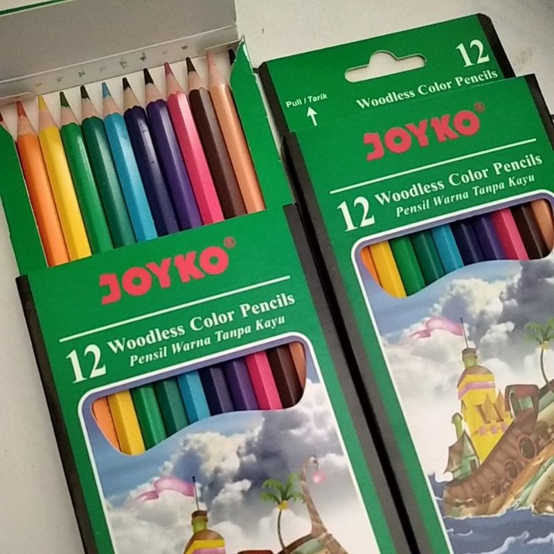 

PENSIL WARNA 12 JOYKO CP-12PB