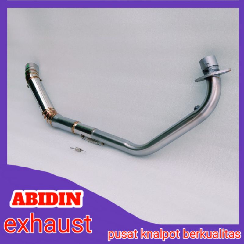 Pipa leher knalpot CBR Facelift stainless - New CBR150R Facelift 2021