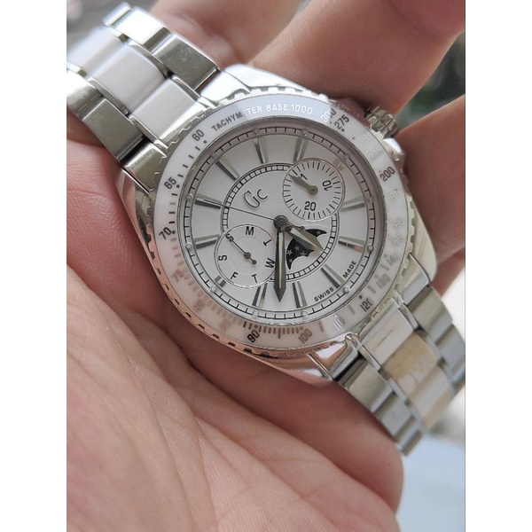 Jam GUESS COLLECTION GC SWISS Chronograph Cewe Wanita ORIGINAL