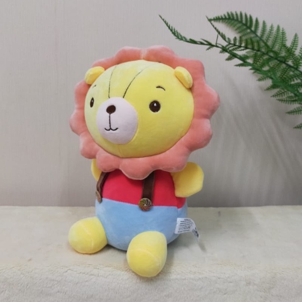 Boneka Singa Lucu Size 28cm/12&quot;/boneka animal/boneka Lion Soft/boneka lucu