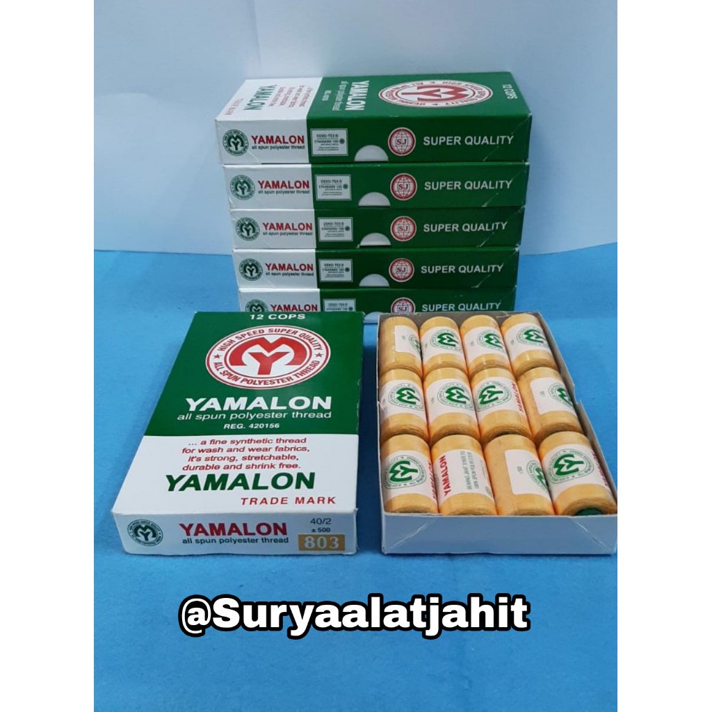Benang Yamalon 500y (1wrn@1lsn) =rp.23.000/12pcs
