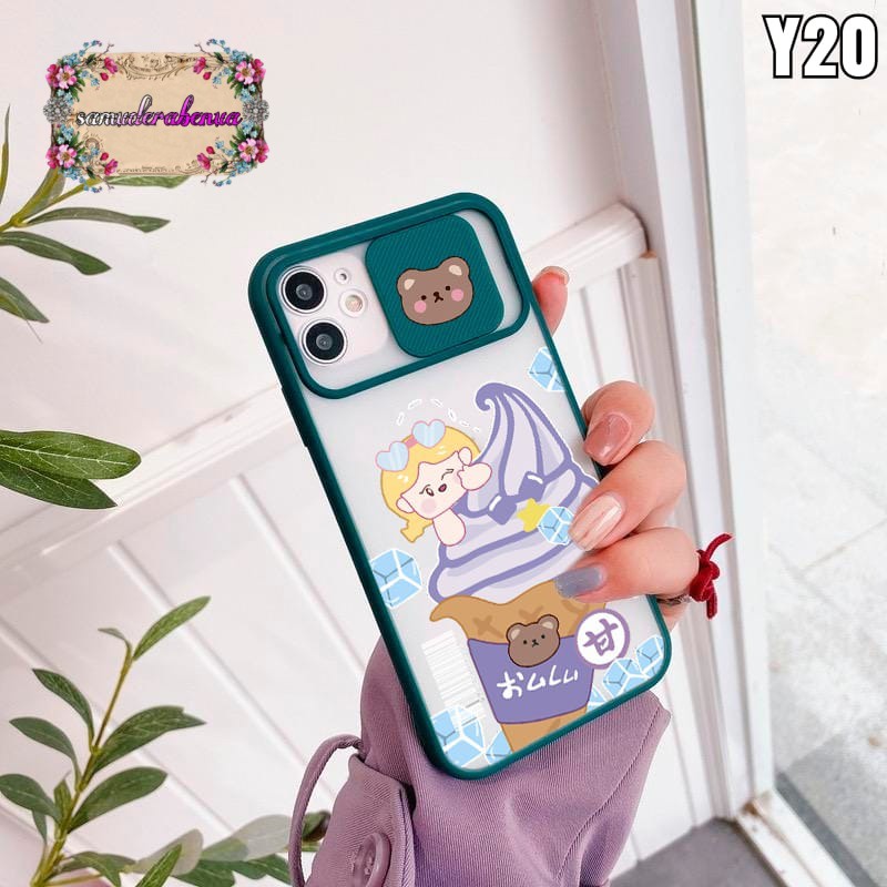 SS078 SOFTCASE slide KARAKTER  VIVO Y21 Y21S Y33S Y15S Y01 Y12 Y15 Y17 Y20 Y12S Y20S Y30 Y50 Y30I Y91 Y51 Y91C Y1S SB2913