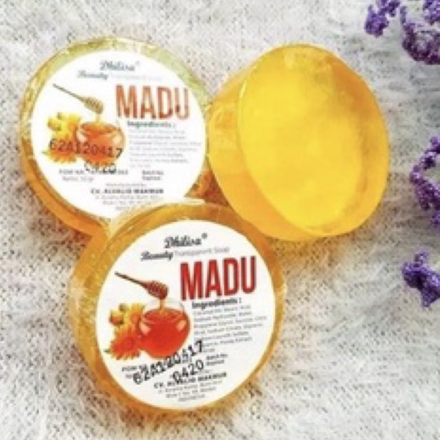 Sabun madu Dhilisa / Boliya BPOM sabun transparan