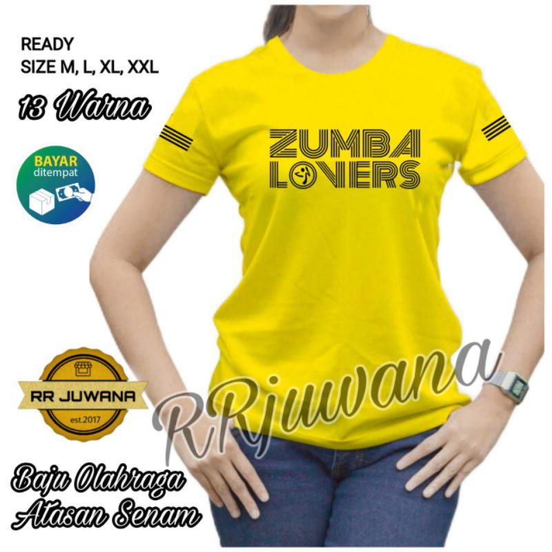 [Ready size jumbo] Baju senam baju olahraga wanita baju zumba aerobic fitnes atasan senam lengan pen