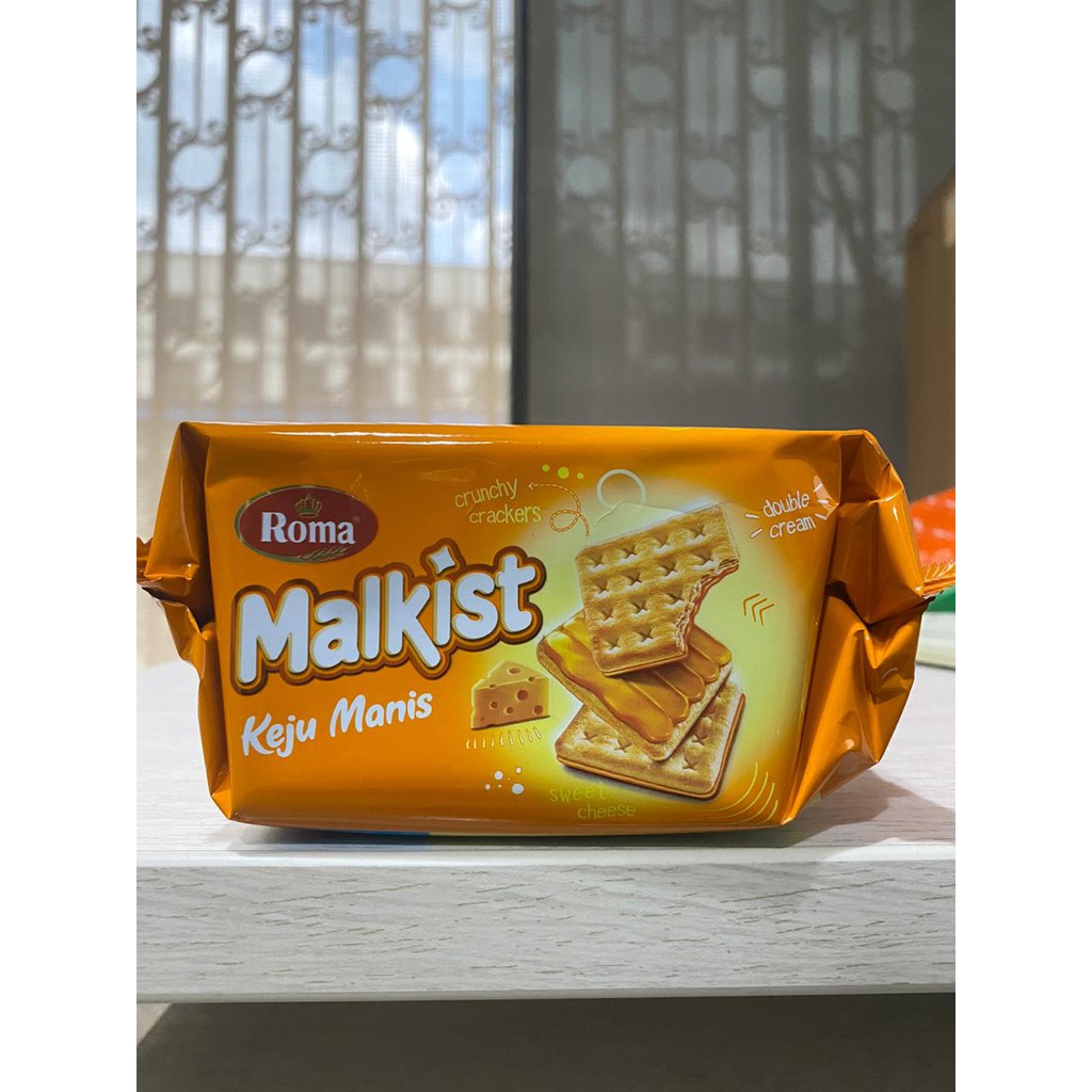 

Roma Malkist Keju MANIS 120 gr