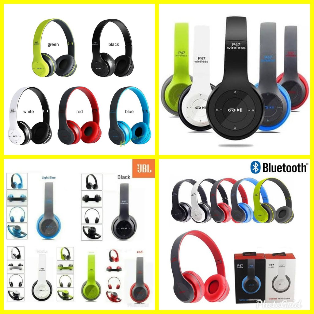 HEADPHONE BLUETOOTH P47 HEADPHONE WIRELESS