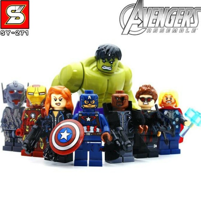 Lego kw super hero sy 271 avengers isi 8