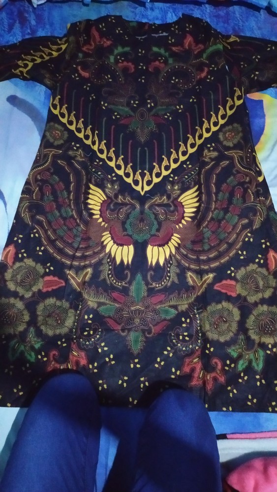 Terlaris Serut Genes Jelita Tunic Navbor Yelbor Whitbor Creambor Tunik Batik Modern Hrb030 Dolbi Dob