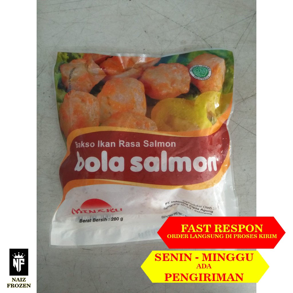 

Minaku Bola Salmon 200gr