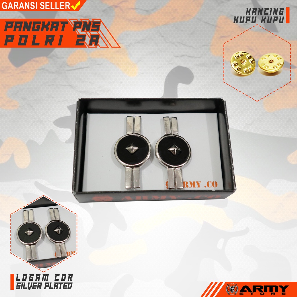 pangkat pns polri 2A