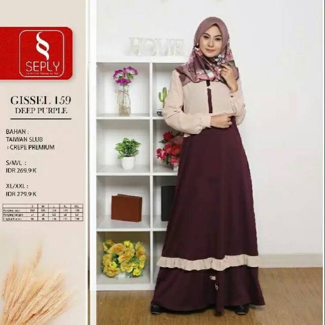 GAMIS SEPLY GISSEL 159 / GAMIS SEPLY DEWASA