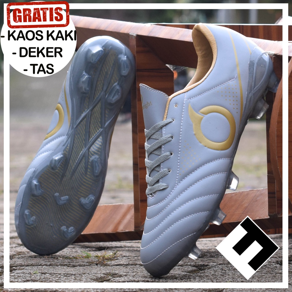 Sepatu Bola forte savage in Grey-Black electricity Grade Ori Made In Indo Grey-Black9u