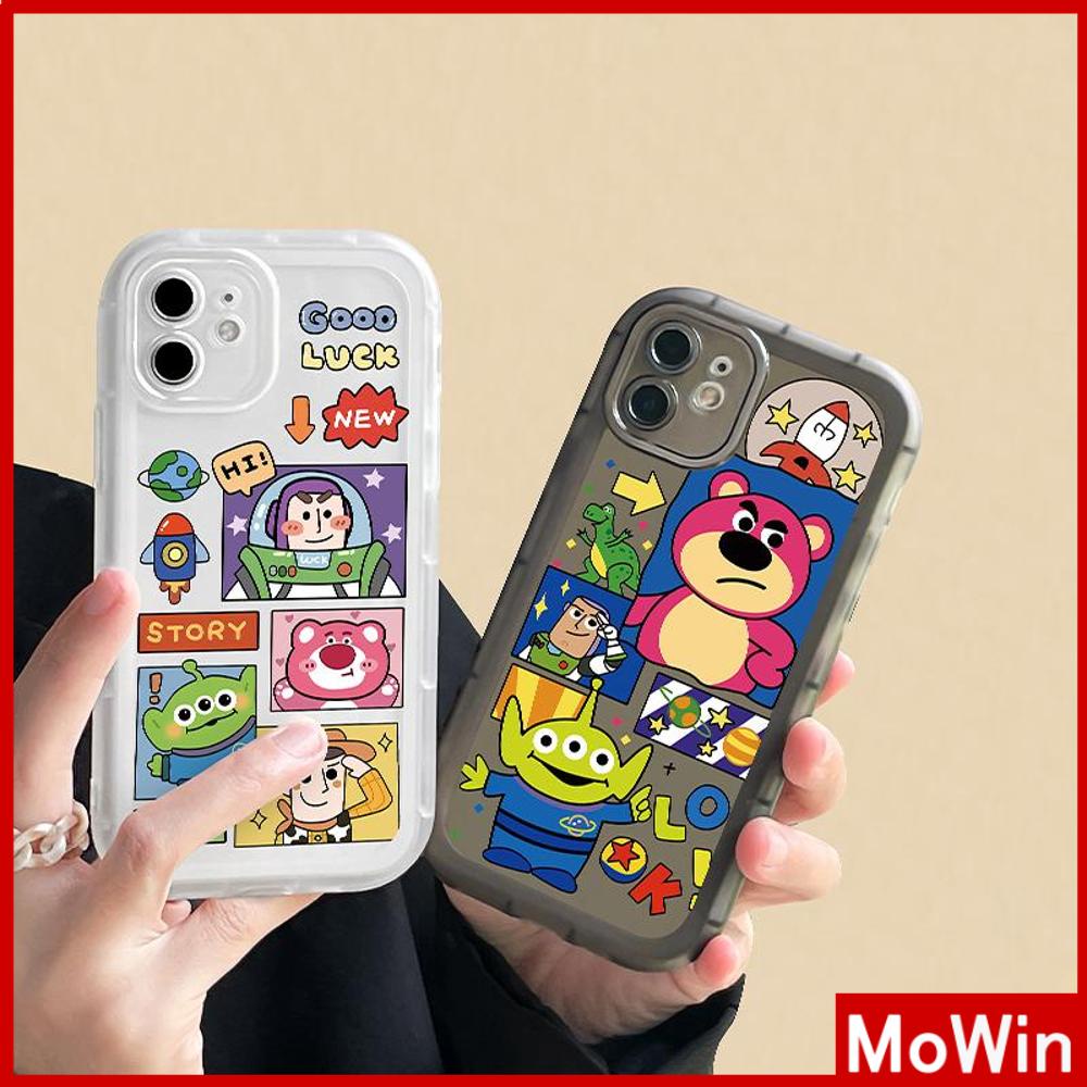 iPhone Case Silicone Soft Case Frosted Clear Case Airbag Shockproof Camera Protection Cartoon Cute Compatible For iPhone 14 Pro Max 13 Pro Max 12 Pro Max 11 Pro Max xr