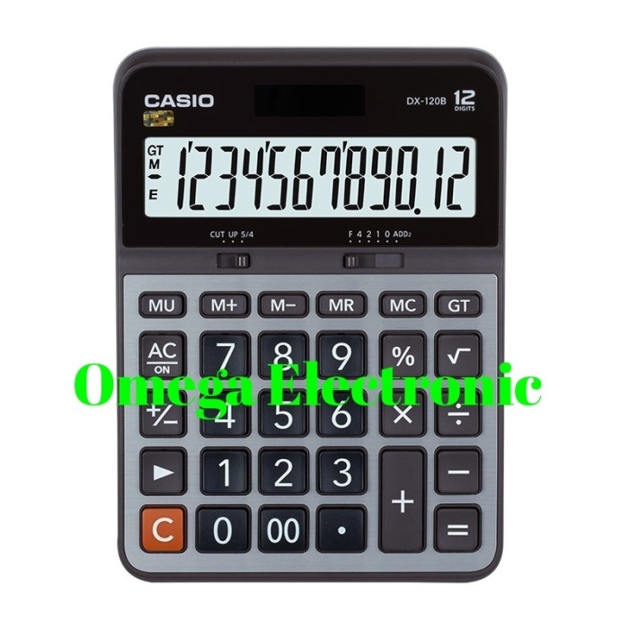 

CODE105 Casio DX 120B - Calculator Desktop Kalkulator Kantor Office DX-120B