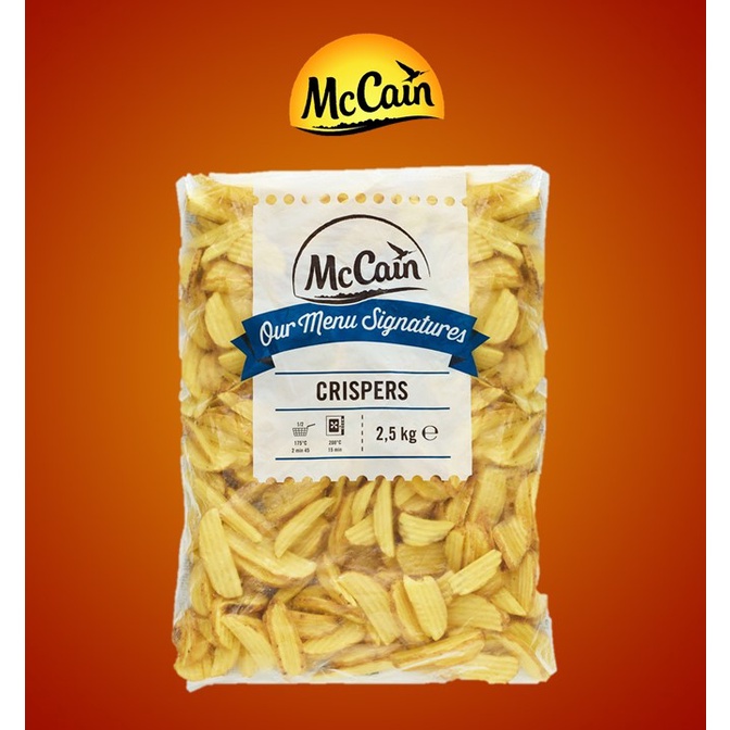 

Kentang McCain Crispers (2,5Kg Per Pack) - JB