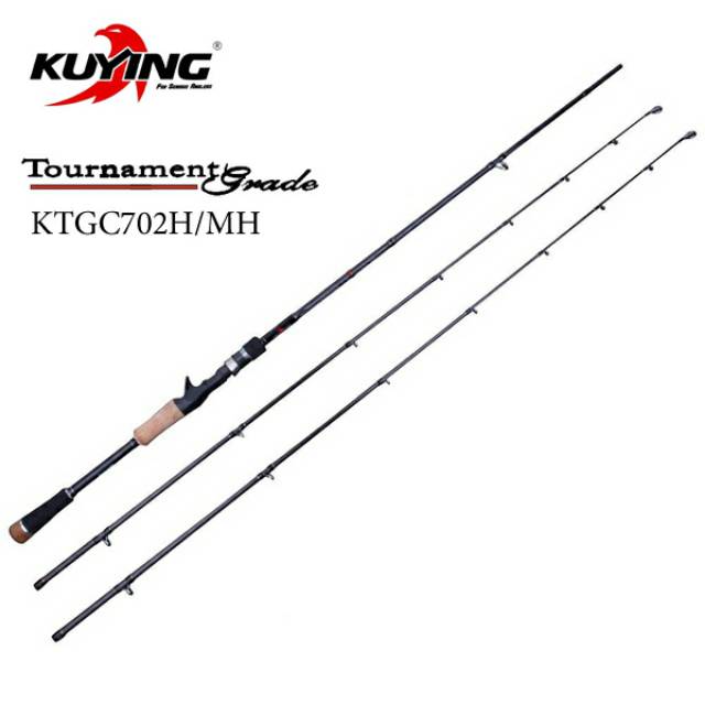 Rod Joran Casting Kuying Tournament Grade KTGC702H/MH pack pvc