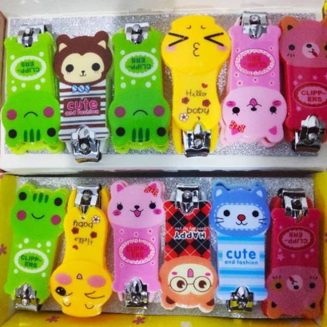 KUP - COD MURAH KUP - GUNTING KUKU KARAKTER - NAIL CLIPPER MANICURE CHARACTER - RANDOM MOTIF &amp; WARNA