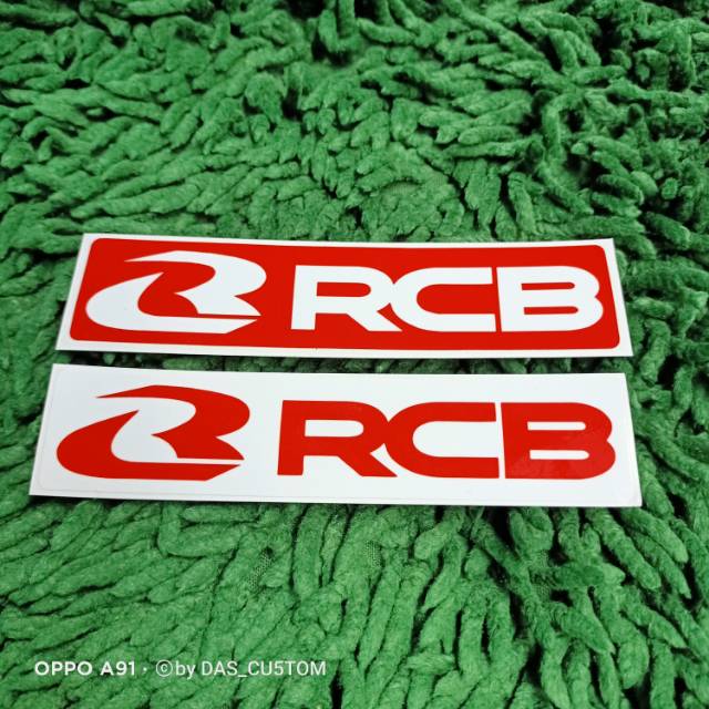 Sticker printing RCB minim pembelian produk harus 20rb