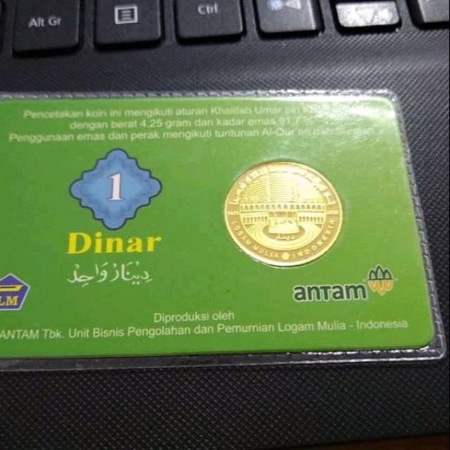 1 DINAR ANTAM