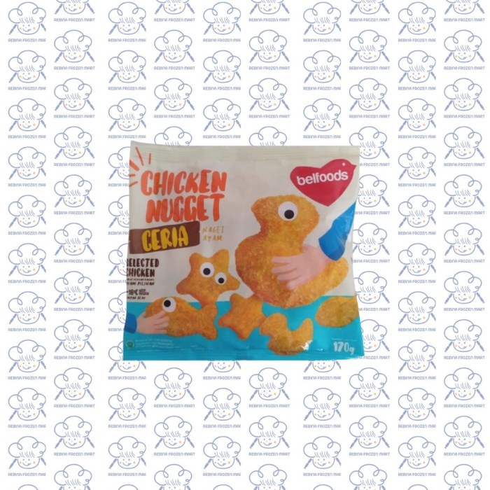 

Belfood Chicken Nugget Ceria 170Gr