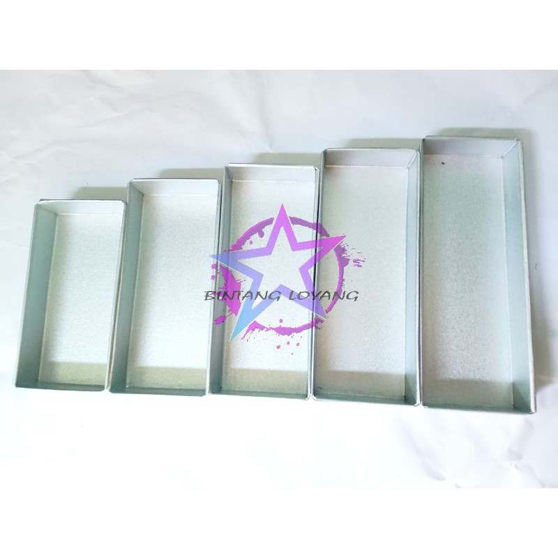 PROMO 5 PCS LOYANG BROWNIES BERBEDA UKURAN / LOYANG KUE / LOYANG BOKU MURAH