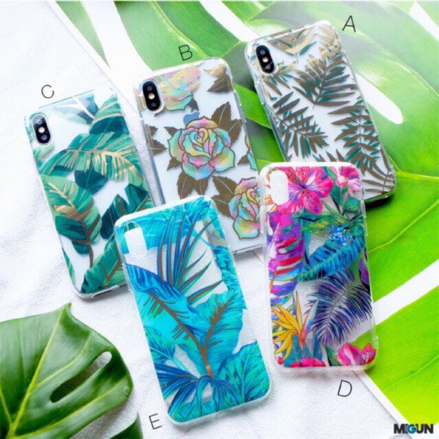 FLORAL Case - Soft Acrylic - iPhone  - Oppo