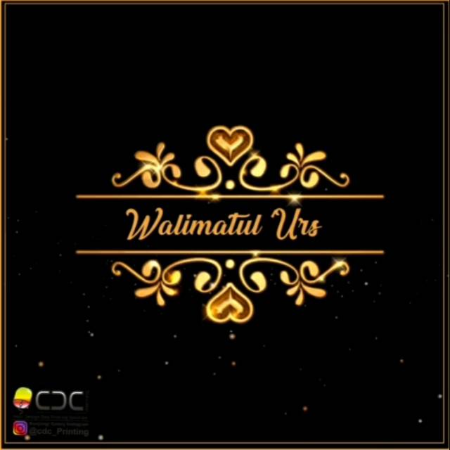 Undangan Pernikahan Video | Kode CDC COVID-06