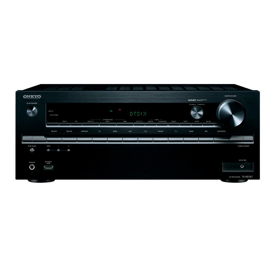 Onkyo TX-NR747 7.2 Channel Network AV Receiver