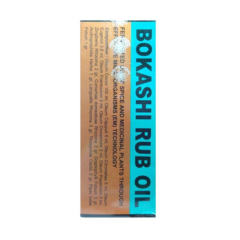 Bokashi Rub Oil 140 ml ramuan Pak Oles