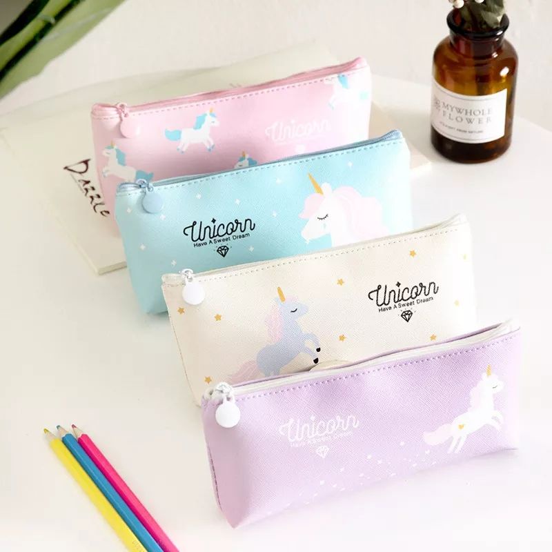 

Kotak Pensil / Pencil Case Unicorn