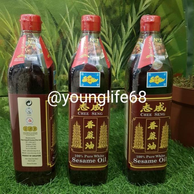 

BISA COD wijen chee seng pura white sesame oil singapore TERMURAH