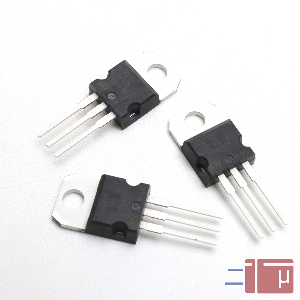 IC Voltage Regulator L7805CV 7805 Original ST