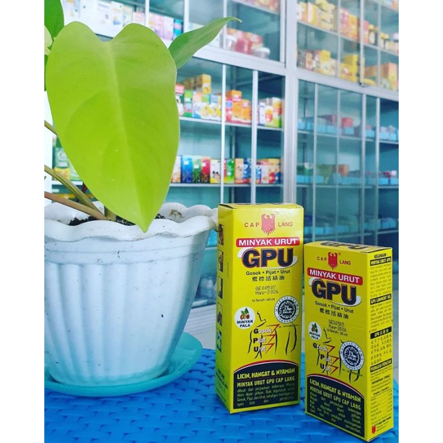 Minyak Urut GPU Cap Lang Minyak Pala