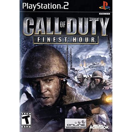 NOSTALGIA GAME PS2 MURAH CALL OF DUTY FINEST HOUR