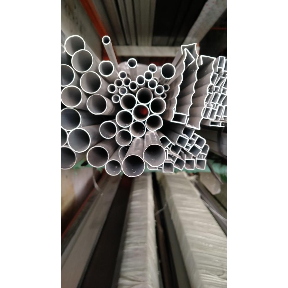 Pipa Bulat Aluminium Silver Berbagai Ukuran (Gratis Potong)