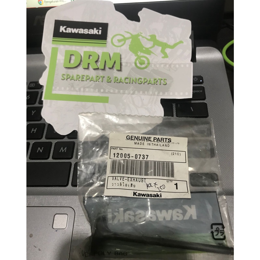 Valve Exhaust Kawasaki KLX250 Original
