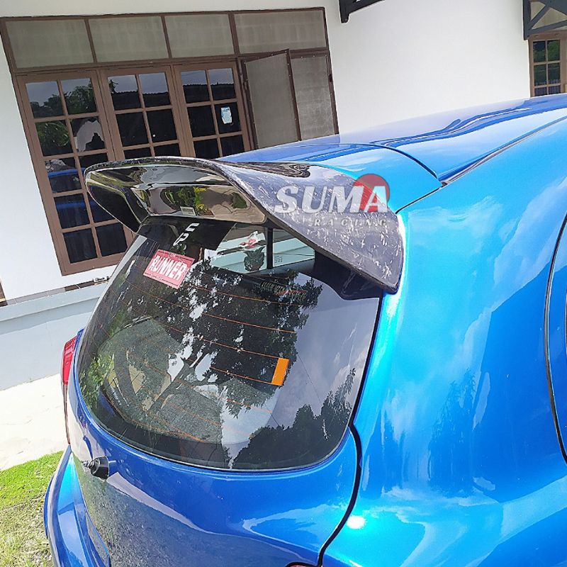 SPOILER NISSAN MARCH CARBON FORGED