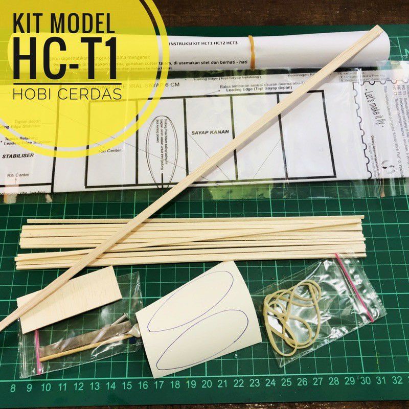 KIT PESAWAT TENAGA kARET HCT1