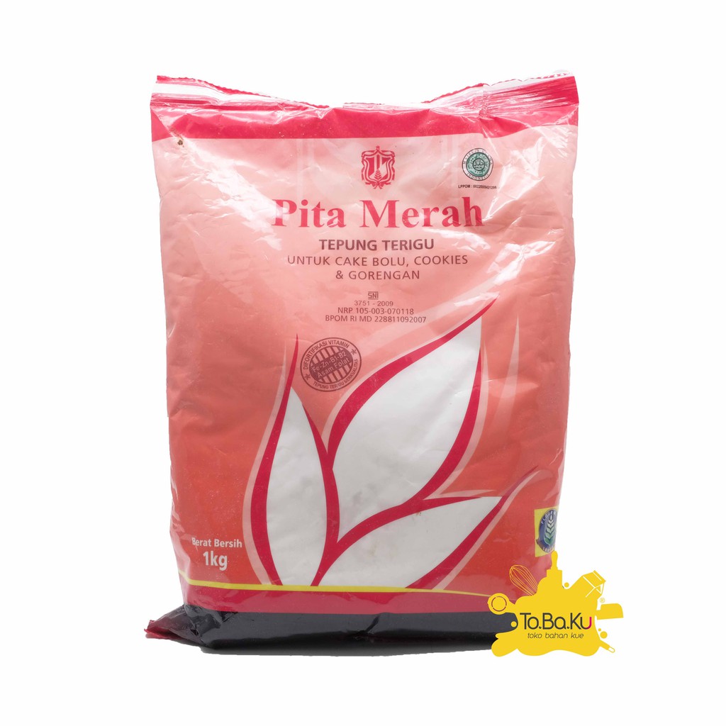 

Tepung Terigu Pita Merah 1kg