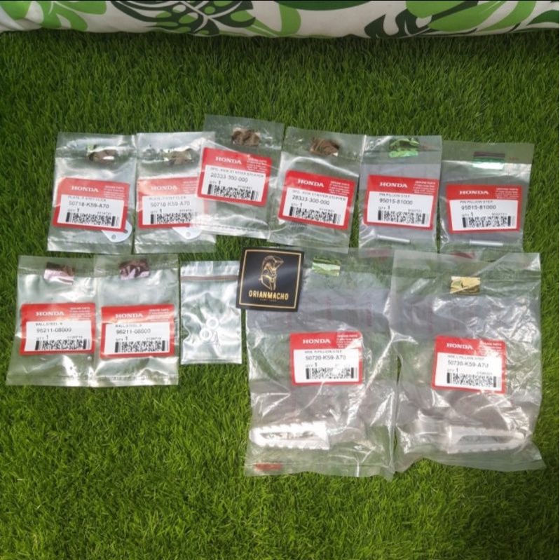 Paket Footstep Vario125/150 New Led PNP Beat Vario Scoopy Spacy Supra Original