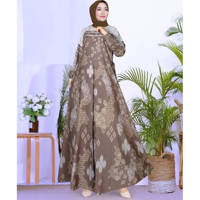 [COD] Gamis Dior Silk Maxmara / Gamis Dewasa / Gamis kekinian / Gamis Muslimah / Gamis Busui Premium