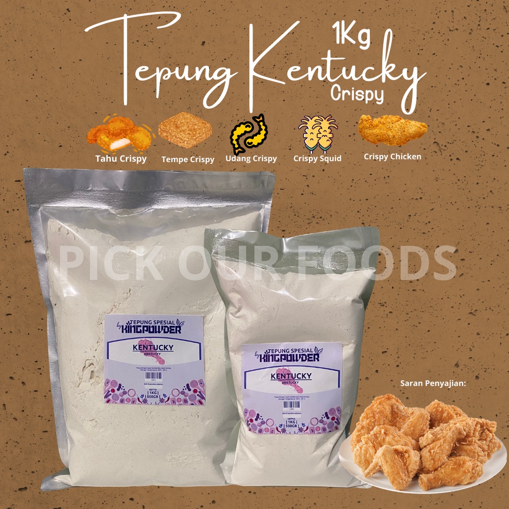 Tepung Kentucky / Tepung Fried Chicken / Tepung Crispy / Tepung Serbaguna