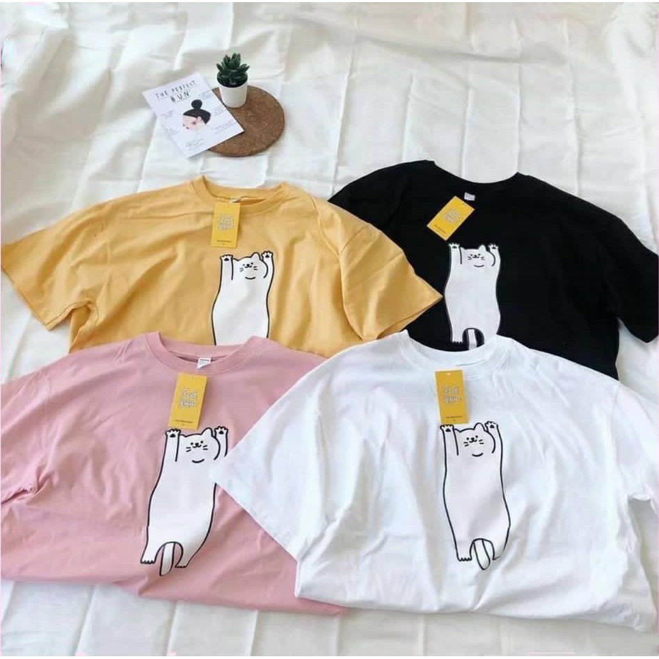 Oversize Kucing Swag | KAOS T-SHIRT TEE TUMBLR JUMBO WANITA