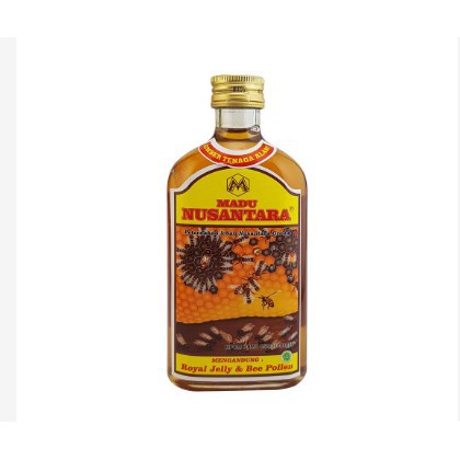 

Nusantara Madu Royal Jelly & Bee Pollen 250Ml - bloramart