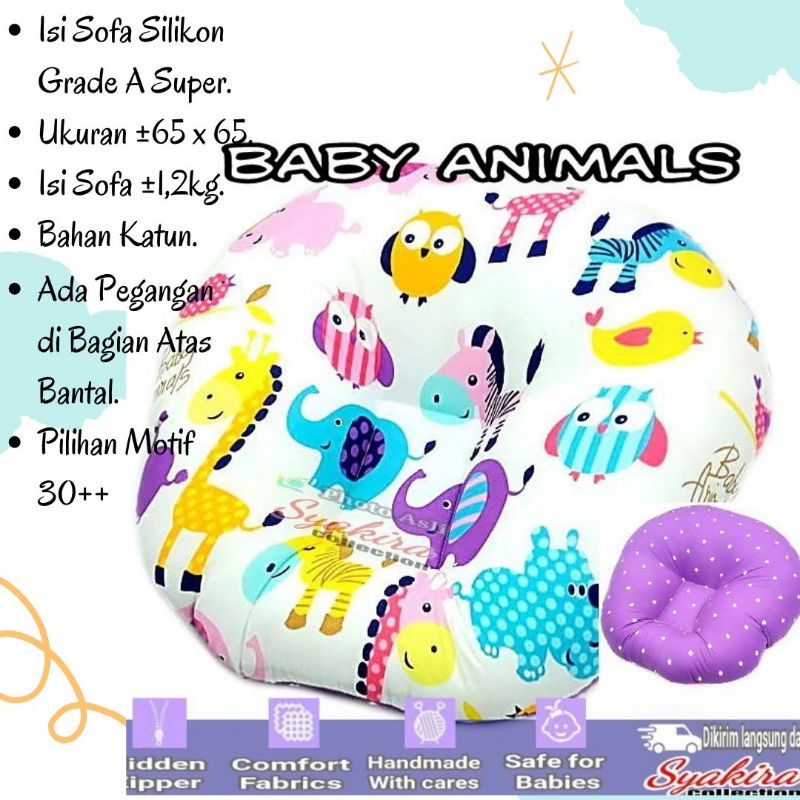 Sofa Bayi Jumbo Multi Fungsi Free Bantal Peyang