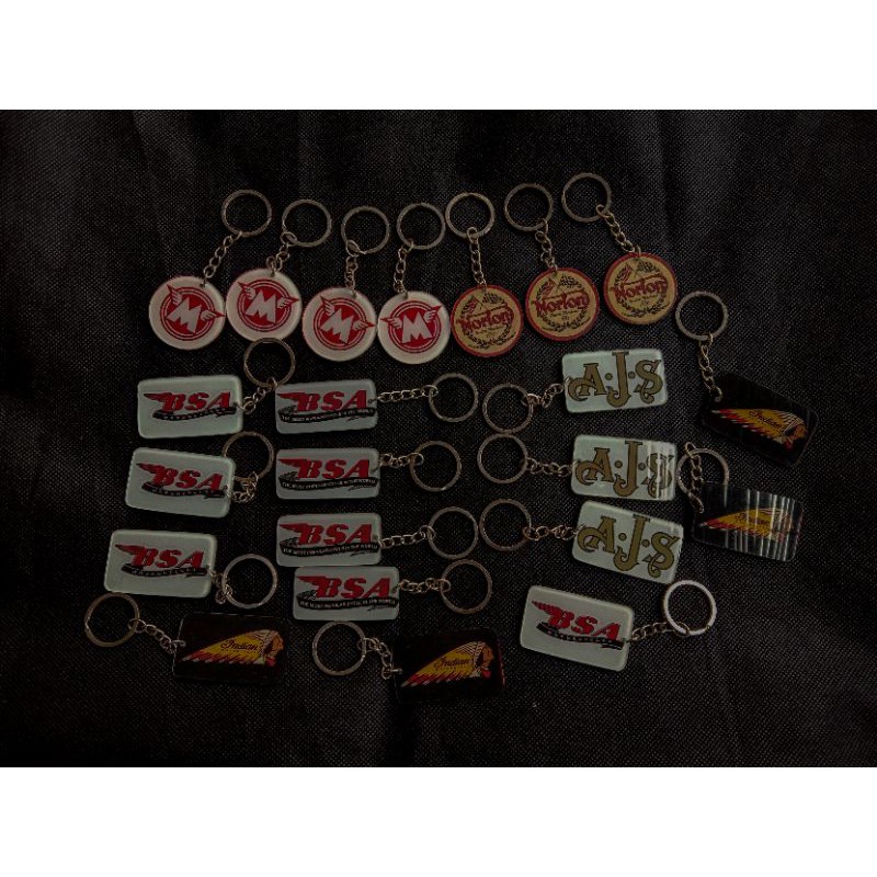 gantungan kunci Bsa ajs norton matchless indian