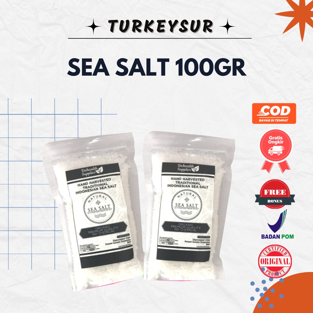 

SEA SALT 100gr Dehealth Nature Ramcin Ramuan Cinta Promil Untuk Diet By Muty Muti Ramuan Cinta