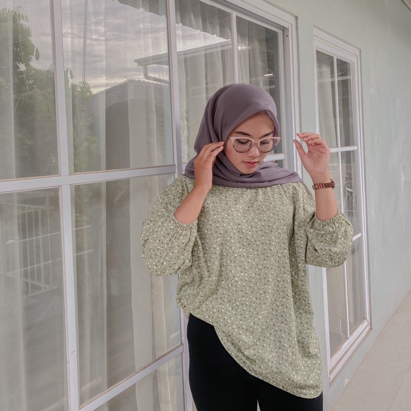 BINAR MOTIF MIX by.hq - Blouse Wanita - Atasan Wanita - Blouse - Atasan Wanita Blouse - Blouse Motif Bunga Lengan Panjang -Blouse Rayon Wanita - Pakaian Wanita Atasan - Blouse Bunga - Blouse Motif - Atasan Blouse - Blouse Bunga Bunga - Blouse Motif Bunga-7